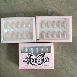 3 Glamnetic Reusable Press-On Nails